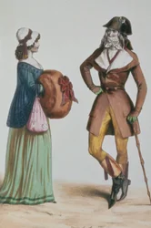 "Incredible and Wonderful", 1775 körül (színes metszet)